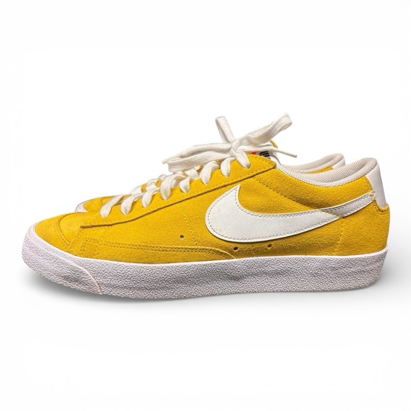 Nike blazer Low '77 Suede, Speed Yellow, Men's Size 10.5 - Picture 2 of 10